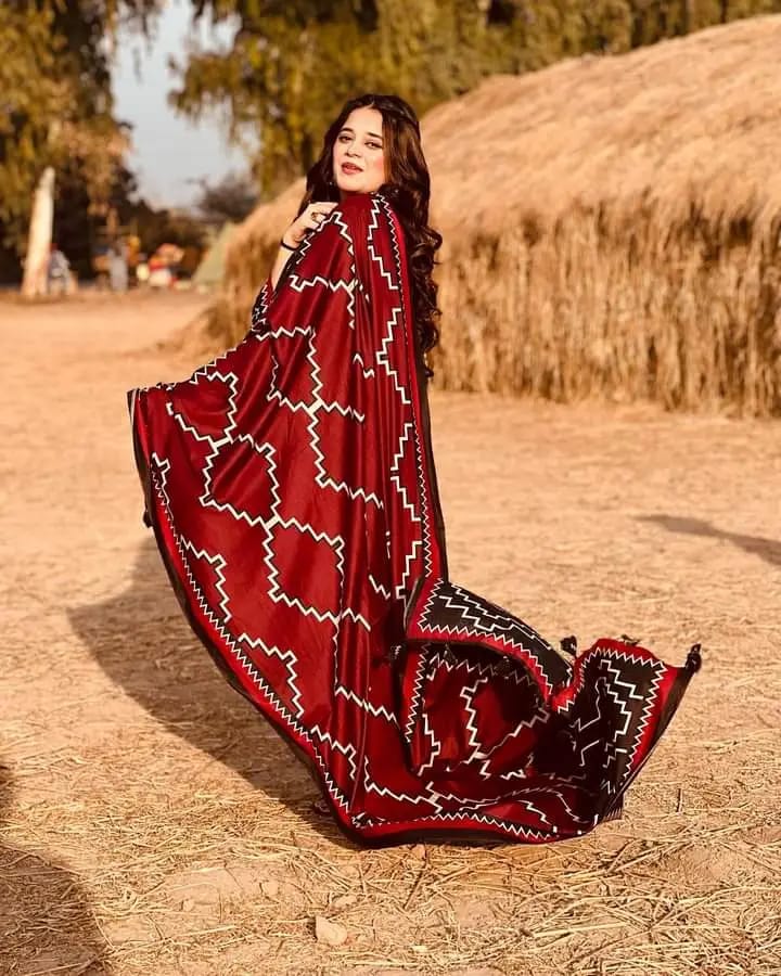 AJRAK DIGITAL PRINT 3PC STITCHED FOR GIRLS