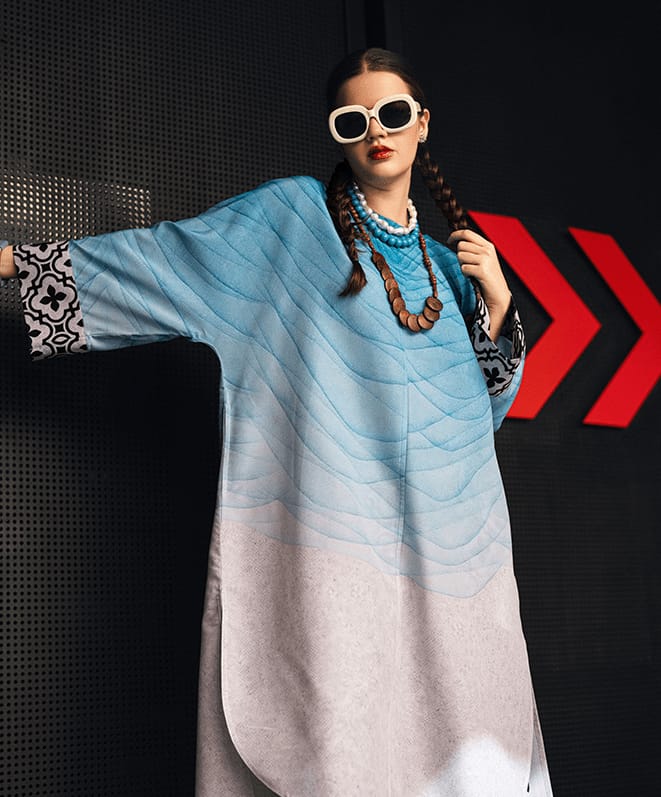HOOR CO-ORD SET STITCHED FOR GIRLS