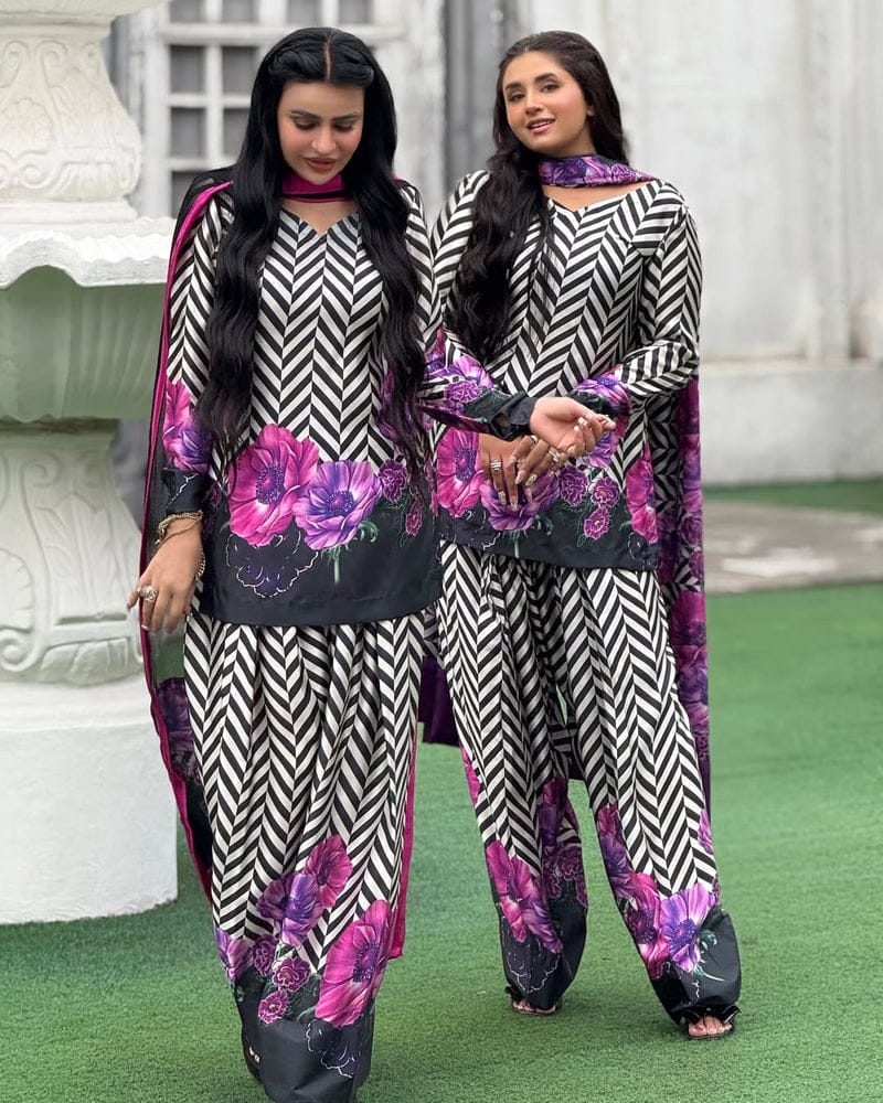 MINAHIL 3PC STITCHED FOR GIRS