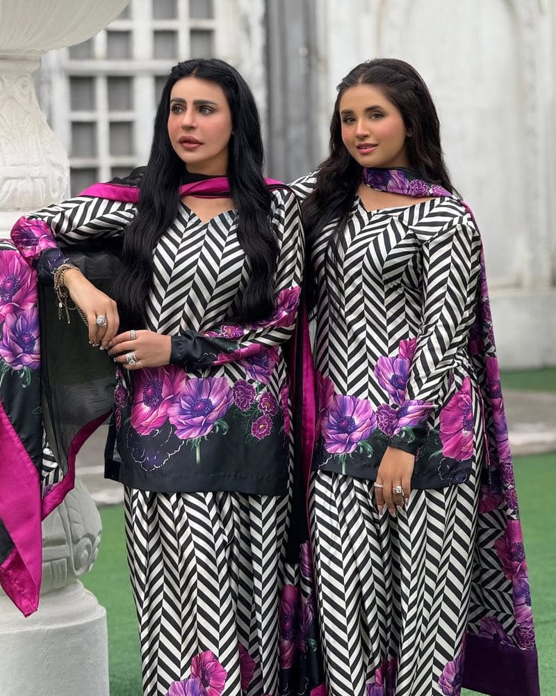 MINAHIL 3PC STITCHED FOR GIRS