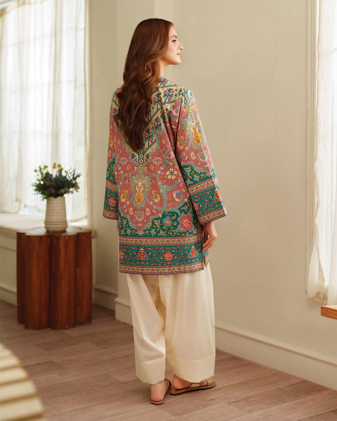 MISHAL FARSHI SHALWAR STITCHED FOR GIRLS